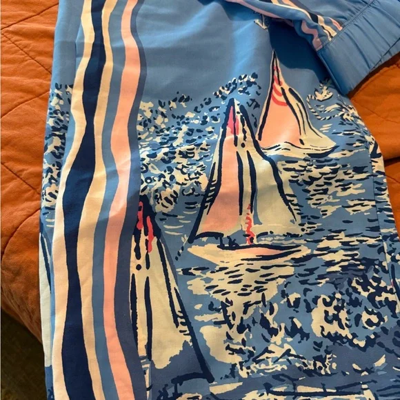 Lilly Pulitzer Lil Nauti Palazzo Pants - Picture 7 of 7